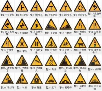 道路標志標牌